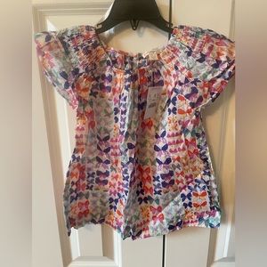 🆕🦋J.Crew Butterfly Top size 4🦋 🆕will add pants for free